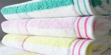 Yarn Dyed Stripe Towels